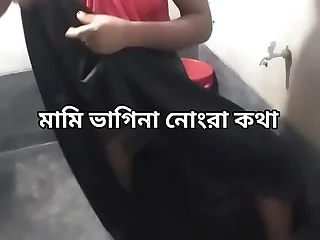 Indian dirty talk together with sex, young boy cums in aunty's pussy with big cock